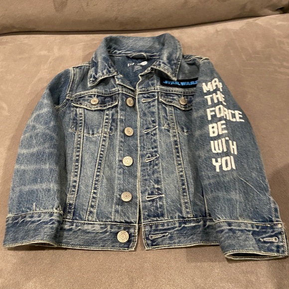 Star Wars Size 4T Gap / Star Wars Collaboration Jean Jacket - Picture 1 of 5